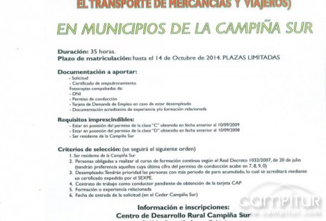 Curso de “Tarjeta CAP (Certificado de aptitud profesional para el transporte de mercancías y viajeros)”