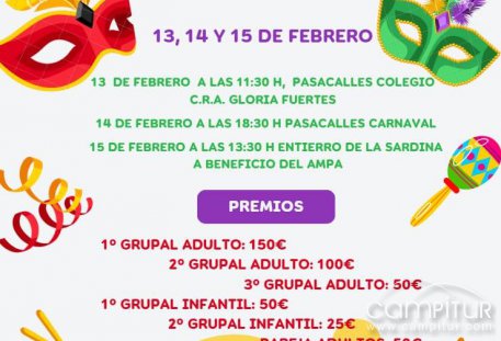 Fuente del Arco calienta motores para su Carnaval