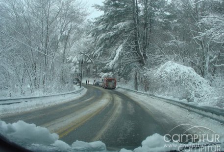 Cortes y restricciones en carreteras Extremeñas por agua y nieve 
